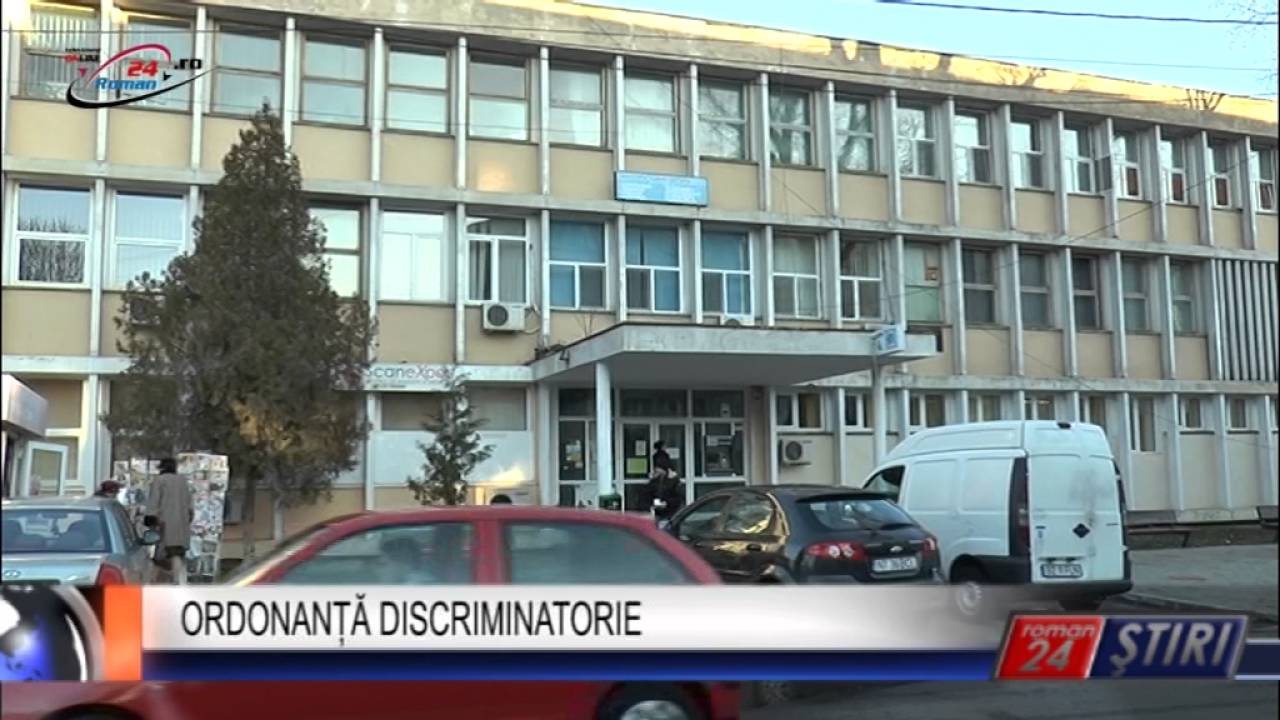 ORDONANȚĂ DISCRIMINATORIE