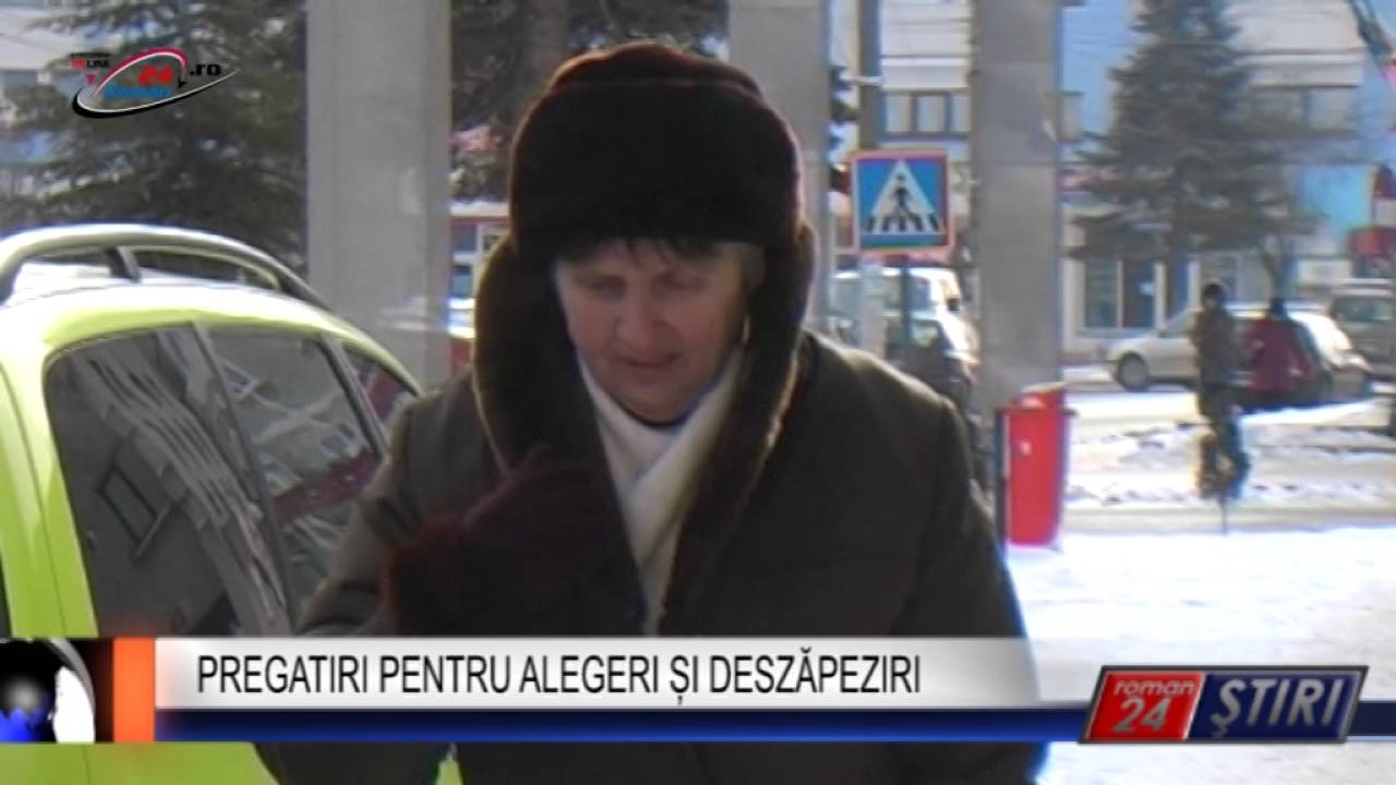 PREGATIRI PENTRU ALEGERI ȘI DESZĂPEZIRI