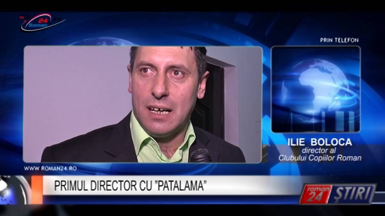 PRIMUL DIRECTOR CU ”PATALAMA”