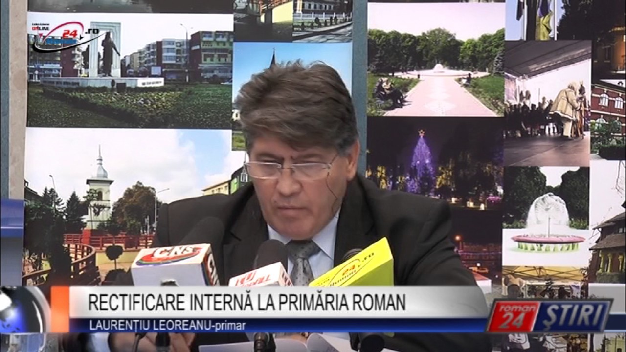 RECTIFICARE INTERNĂ LA PRIMĂRIA ROMAN