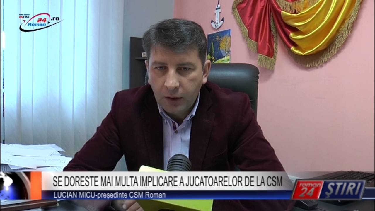SE DORESTE MAI MULTA IMPLICARE A JUCATOARELOR DE LA CSM