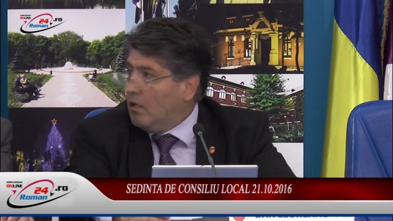SEDINTA DE CONSILIU LOCAL 21.10.2016