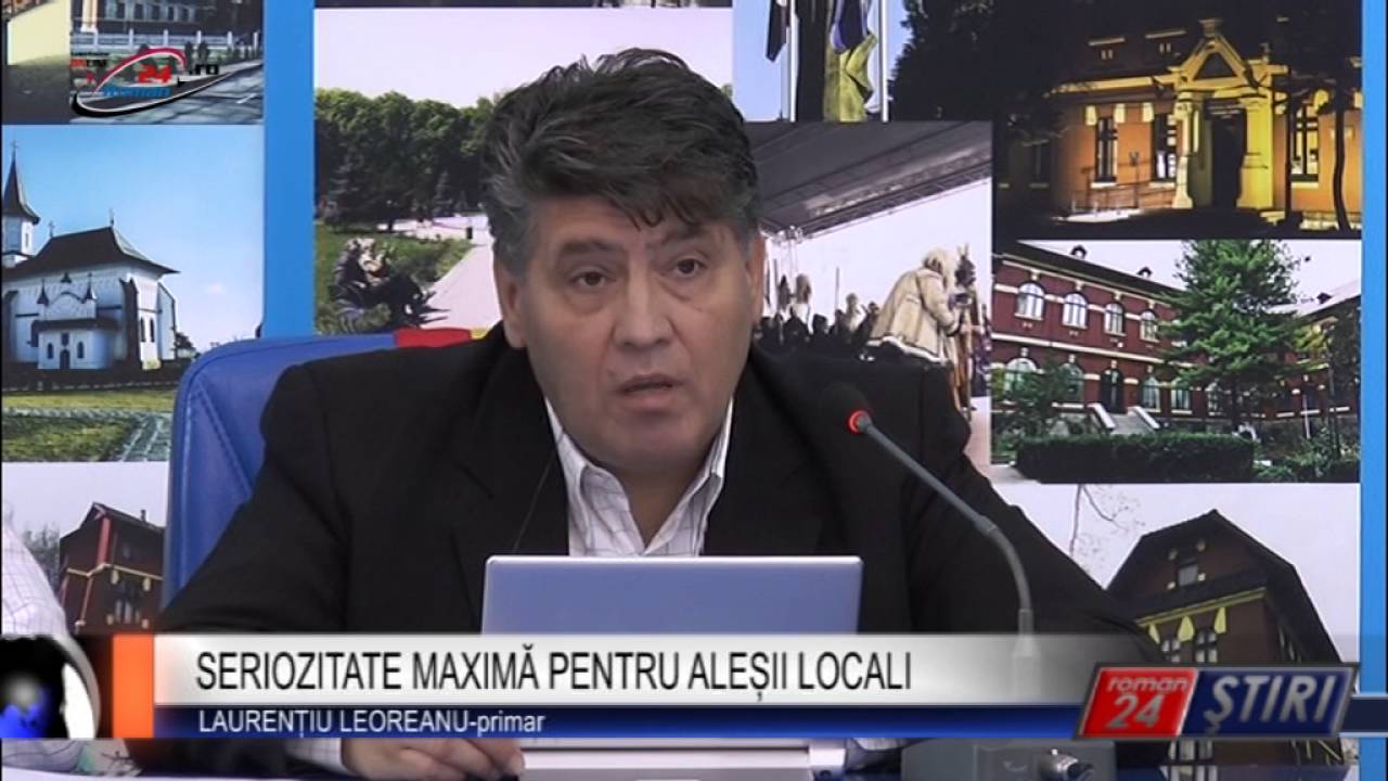 SERIOZITATE MAXIMĂ PENTRU ALEȘII LOCALI