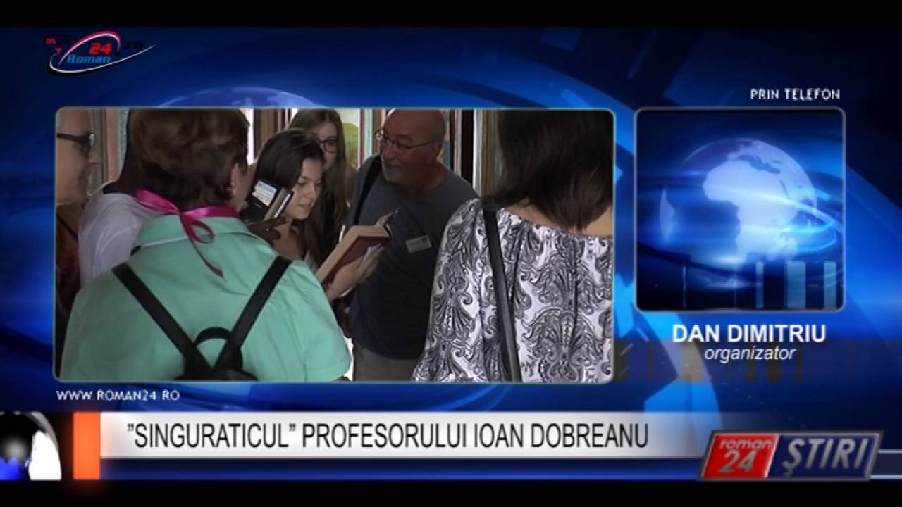 SINGURATICUL PROFESORULUI IOAN DOBREANU