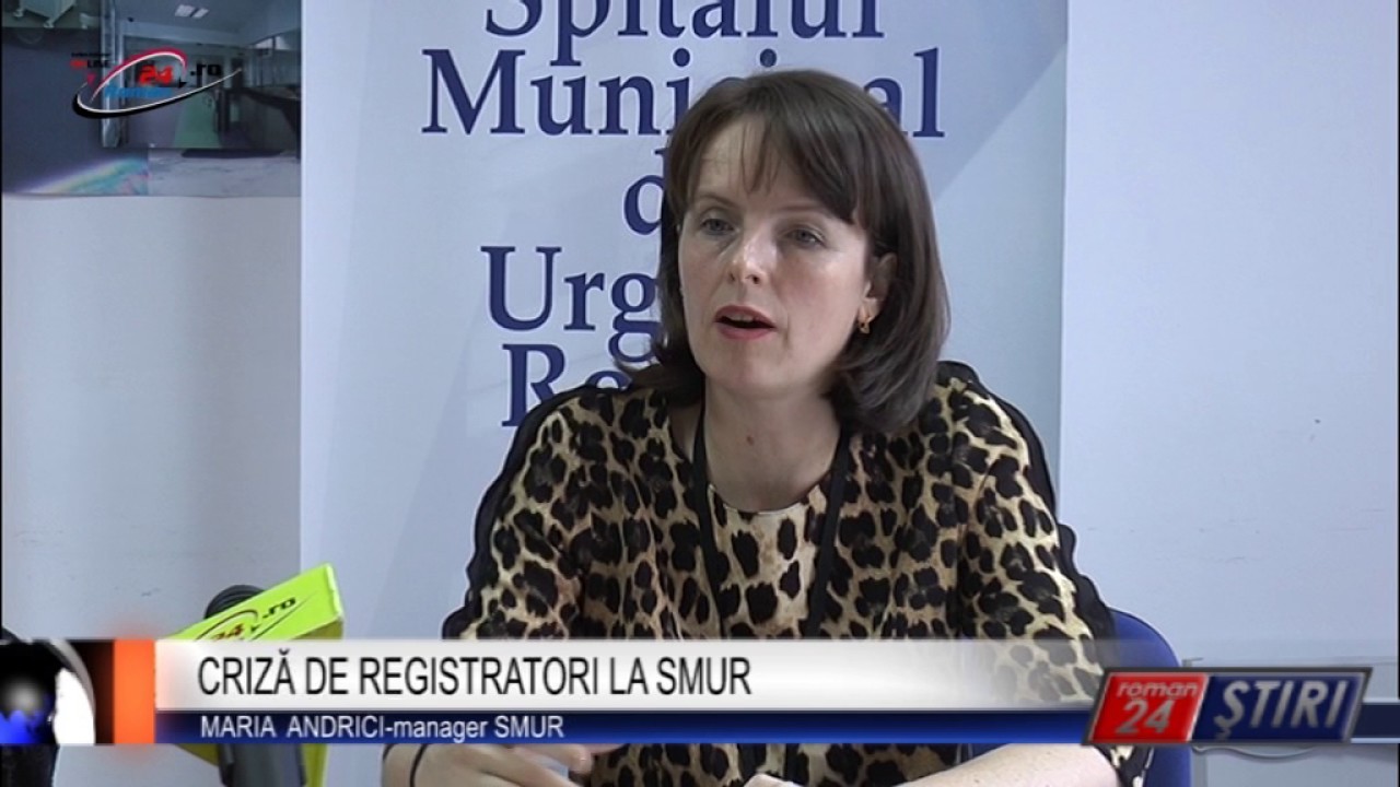 CRIZĂ DE REGISTRATORI LA SMUR