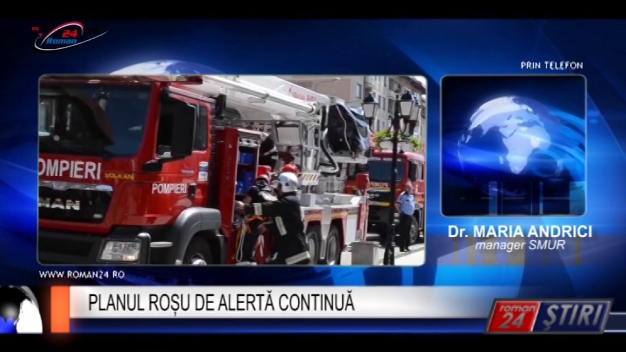 PLANUL ROȘU DE ALERTĂ CONTINUĂ