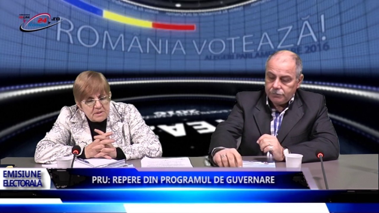 PRU REPERE DIN PROGRAMUL DE GUVERNARE – Emisiune Electorala