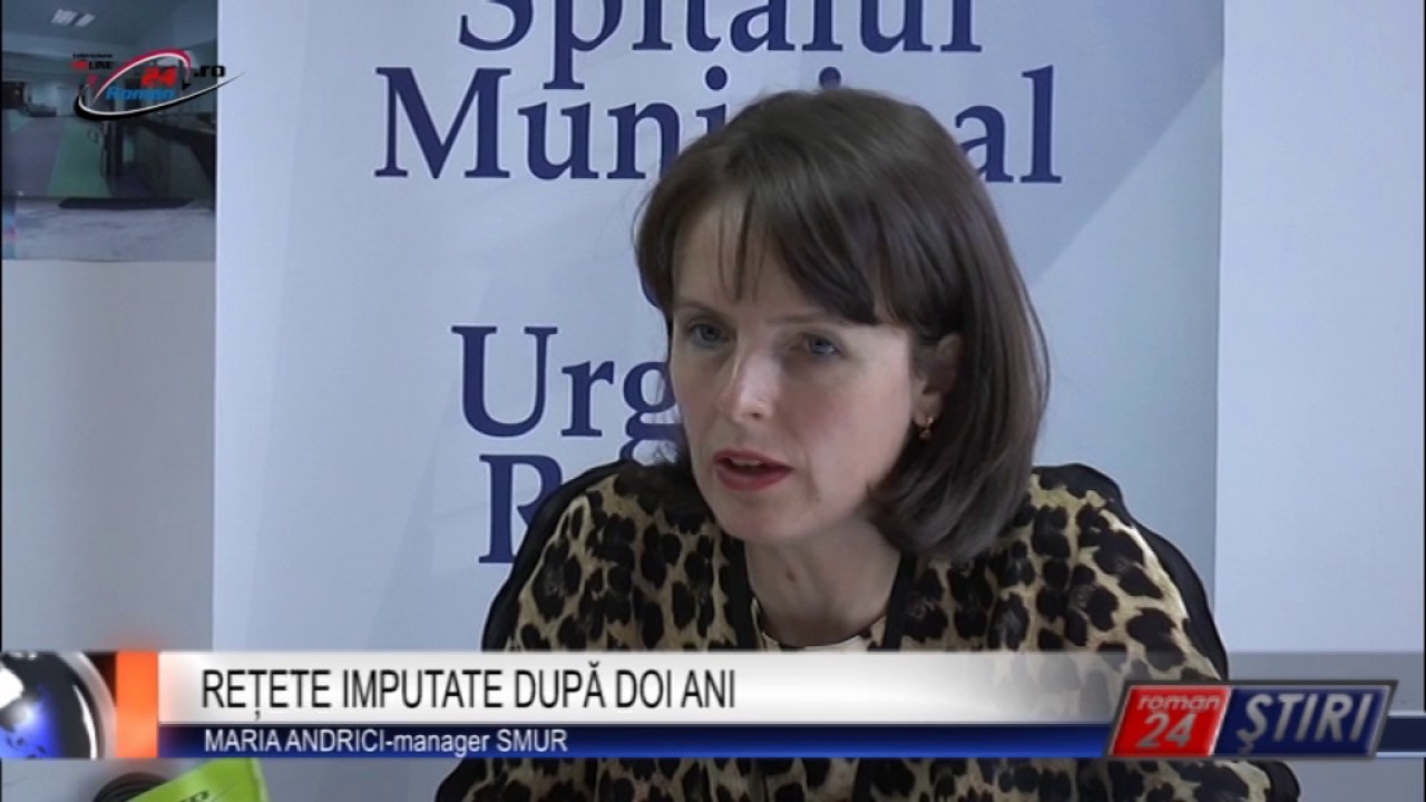 REȚETE IMPUTATE DUPĂ DOI ANI