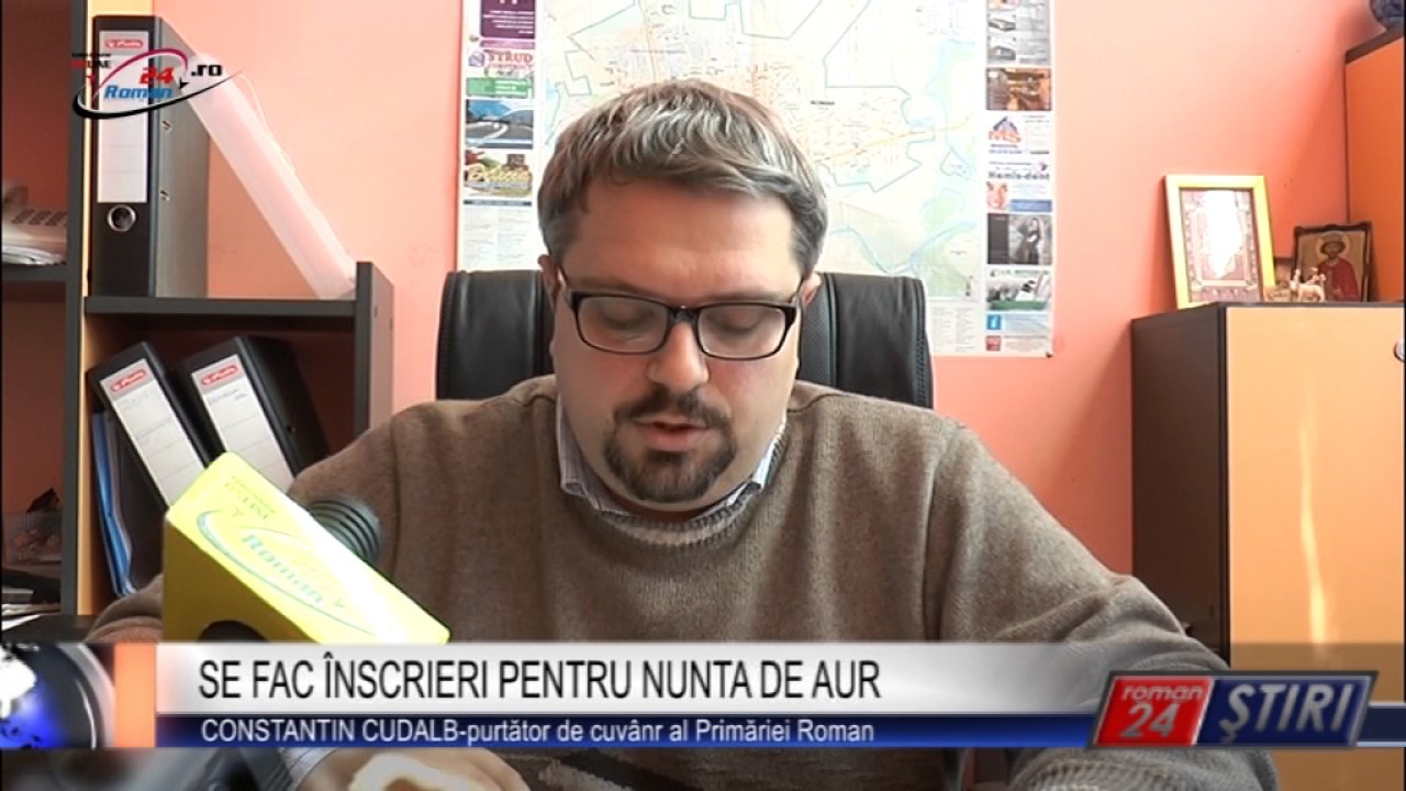 SE FAC ÎNSCRIERI PENTRU NUNTA DE AUR