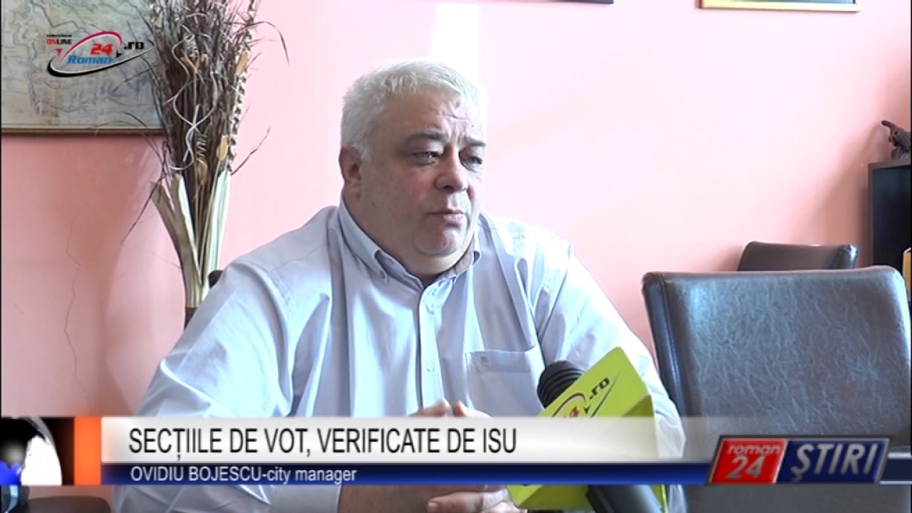 SECȚIILE DE VOT, VERIFICATE DE ISU