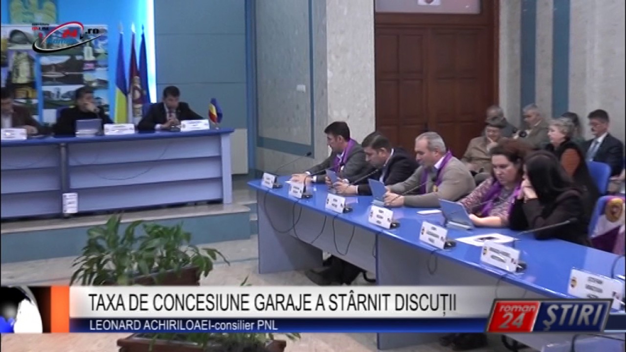 TAXA DE CONCESIUNE GARAJE A STÂRNIT DISCUȚII