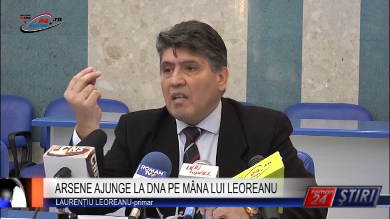 ARSENE AJUNGE LA DNA PE MÂNA LUI LEOREANU