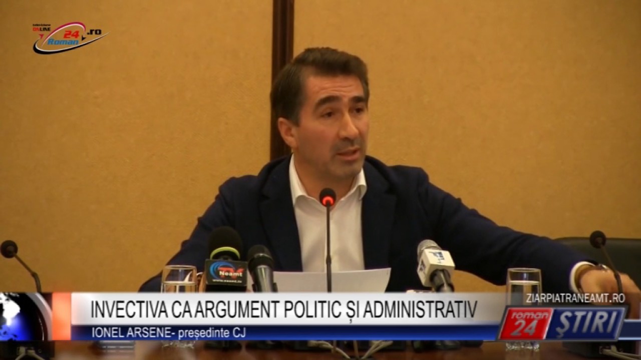 INVECTIVA CA ARGUMENT POLITIC ȘI ADMINISTRATIV