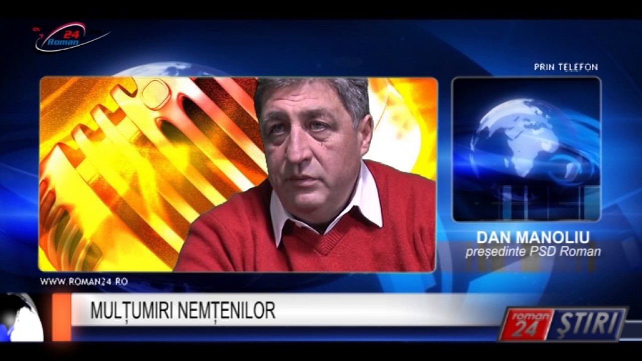 MULȚUMIRI NEMȚENILOR