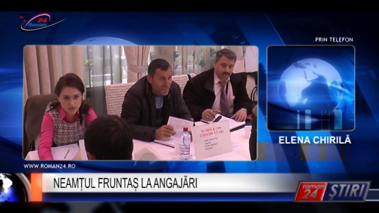 NEAMȚUL FRUNTAȘ LA ANGAJĂRI