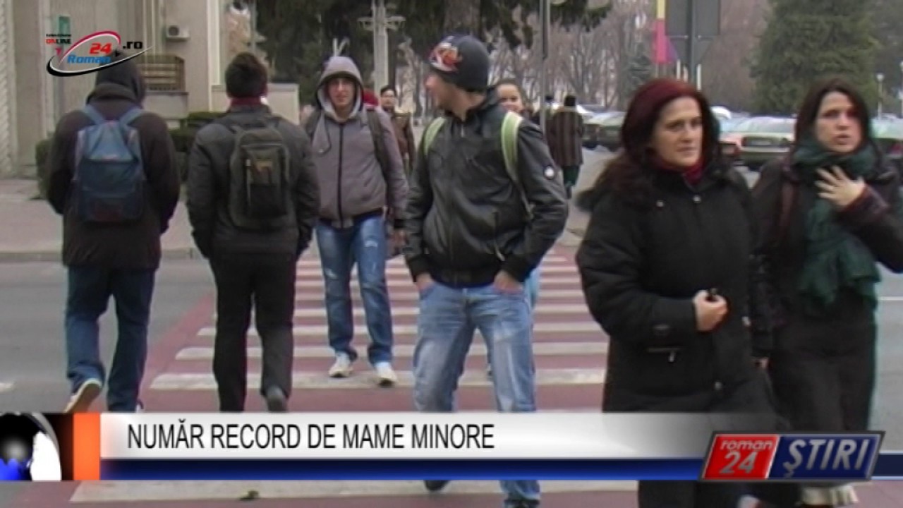 NUMĂR RECORD DE MAME MINORE