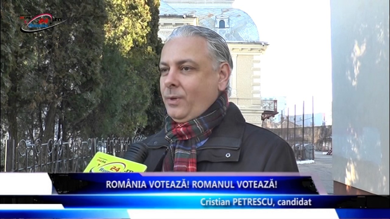 Romania Voteaza, Romanul Voteaza – Cristian Petrescu