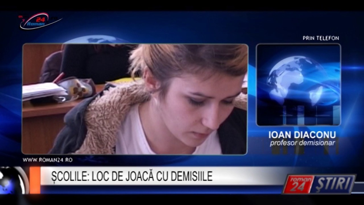 ȘCOLILE LOC DE JOACĂ CU DEMISIILE