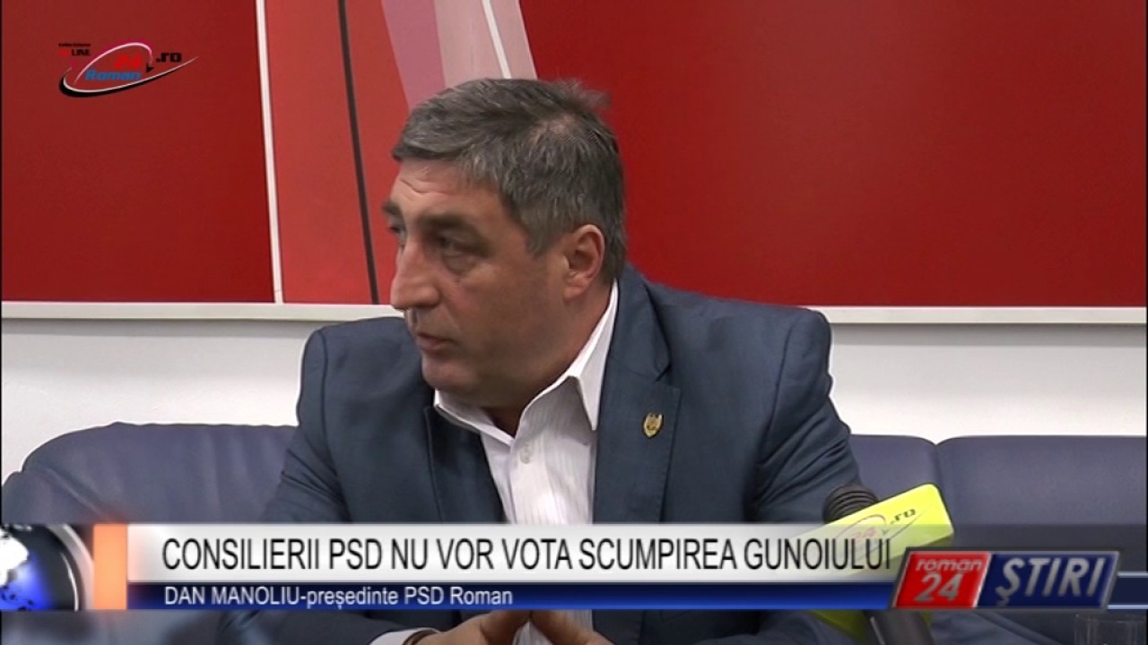 CONSILIERII PSD NU VOR VOTA SCUMPIREA GUNOIULUI