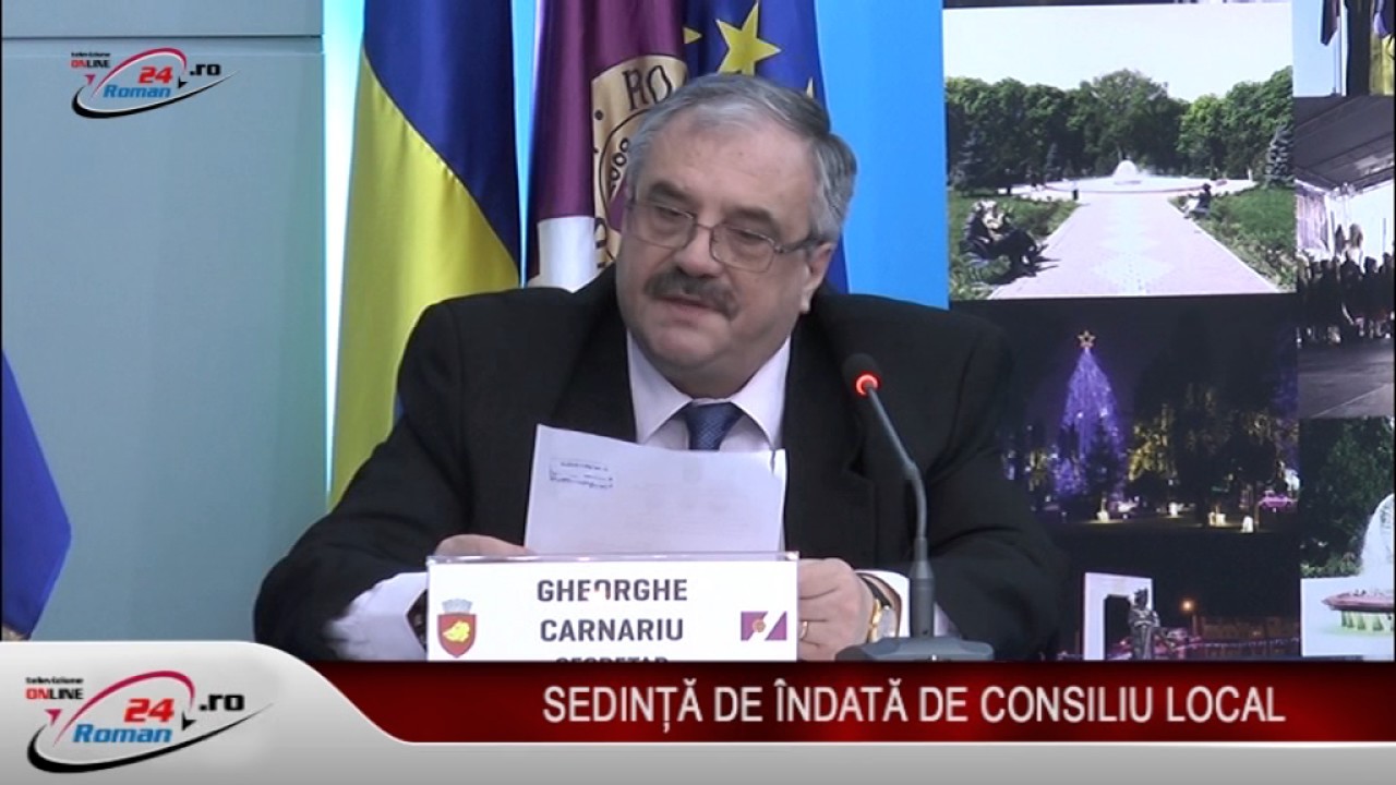 ȘEDINȚA DE ÎNDATĂ A CONSILIULUI LOCAL 05.01.2017