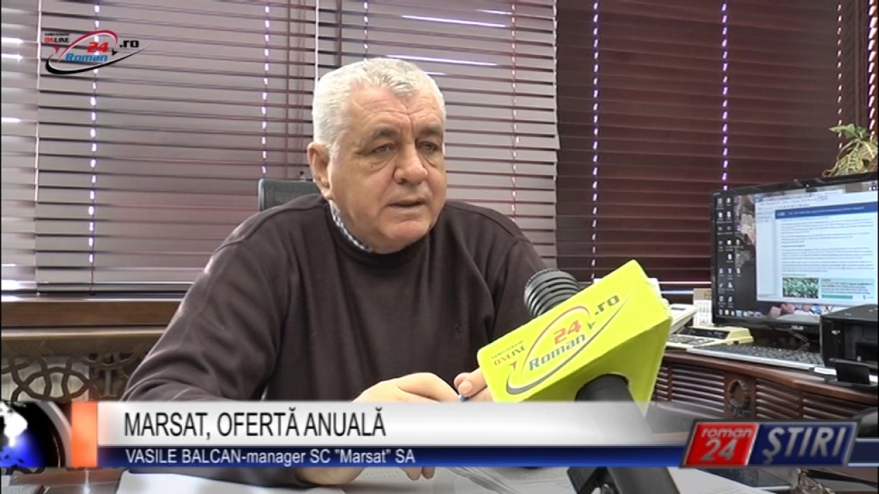 MARSAT, OFERTĂ ANUALĂ