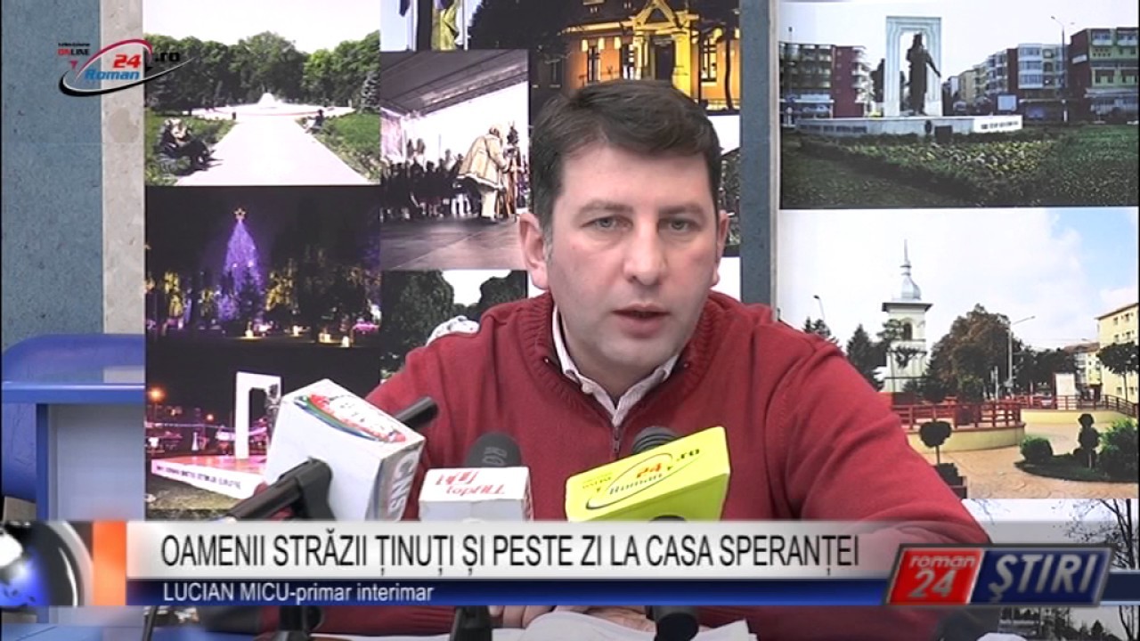 OAMENII STRĂZII ȚINUȚI ȘI PESTE ZI LA CASA SPERANȚEI