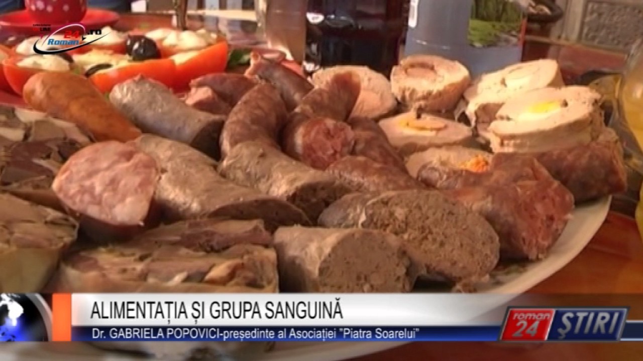 ALIMENTAȚIA ȘI GRUPA SANGUINĂ