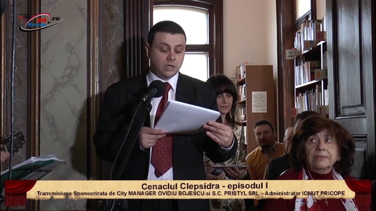 Cenaclul Clepsidra – episodul I