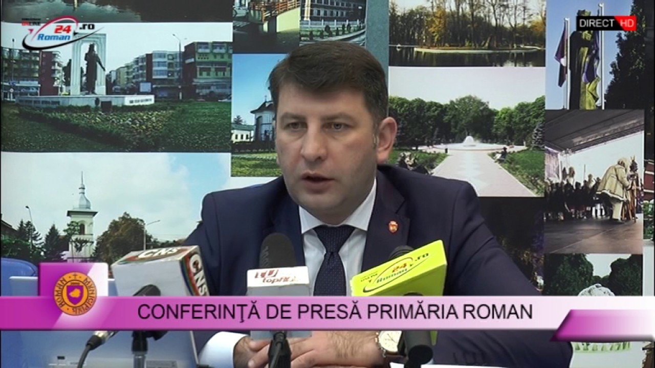 CONFERINȚĂ DE PRESĂ PRIMĂRIA ROMAN 07.02.2017