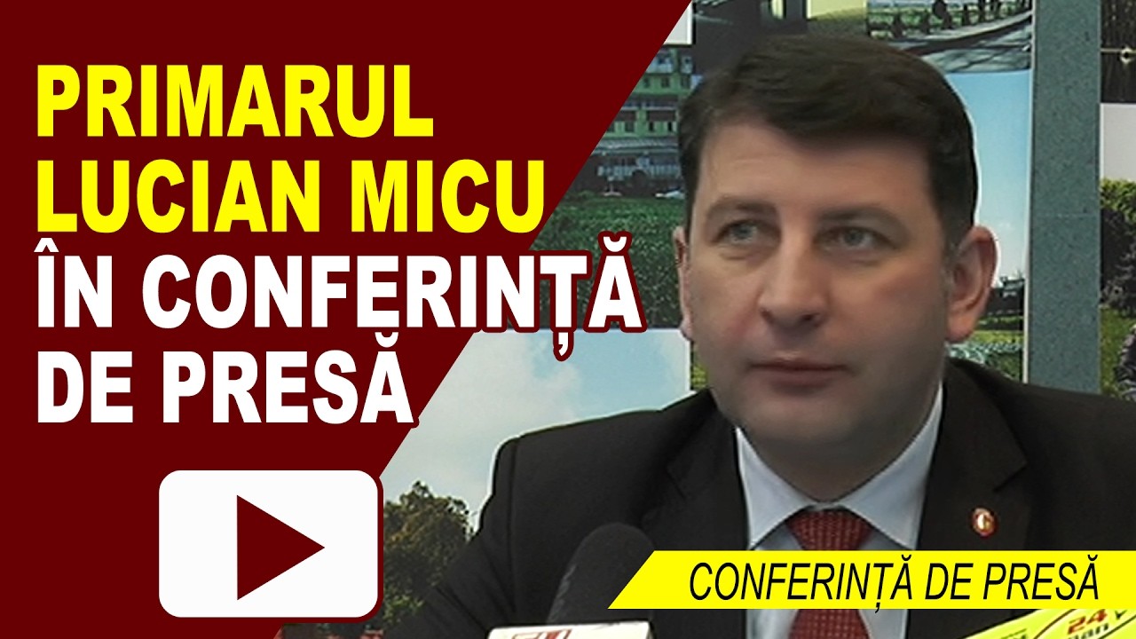 CONFERINȚĂ DE PRESĂ PRIMĂRIA ROMAN 13.02.2017