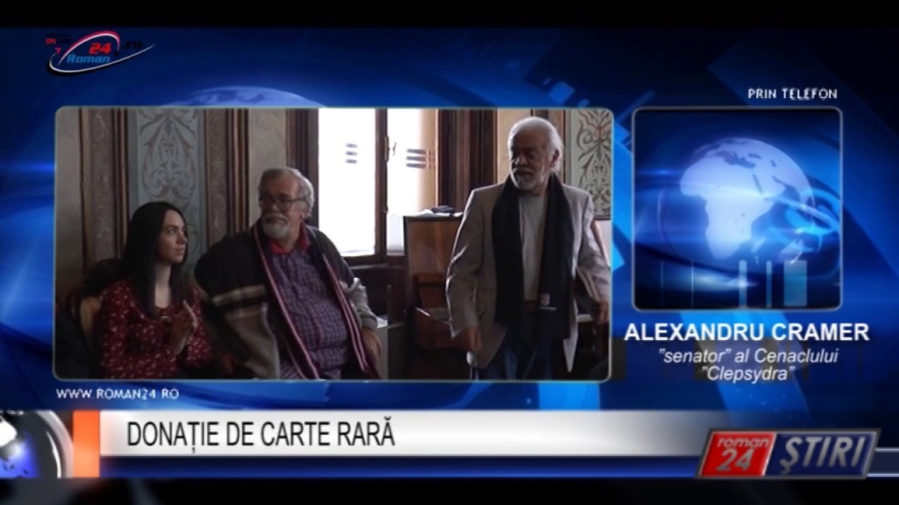 DONAȚIE DE CARTE RARĂ