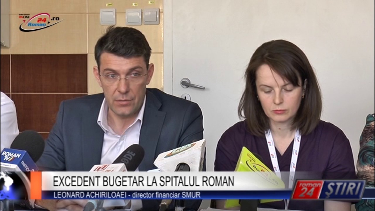 EXCEDENT BUGETAR LA SPITALUL ROMAN