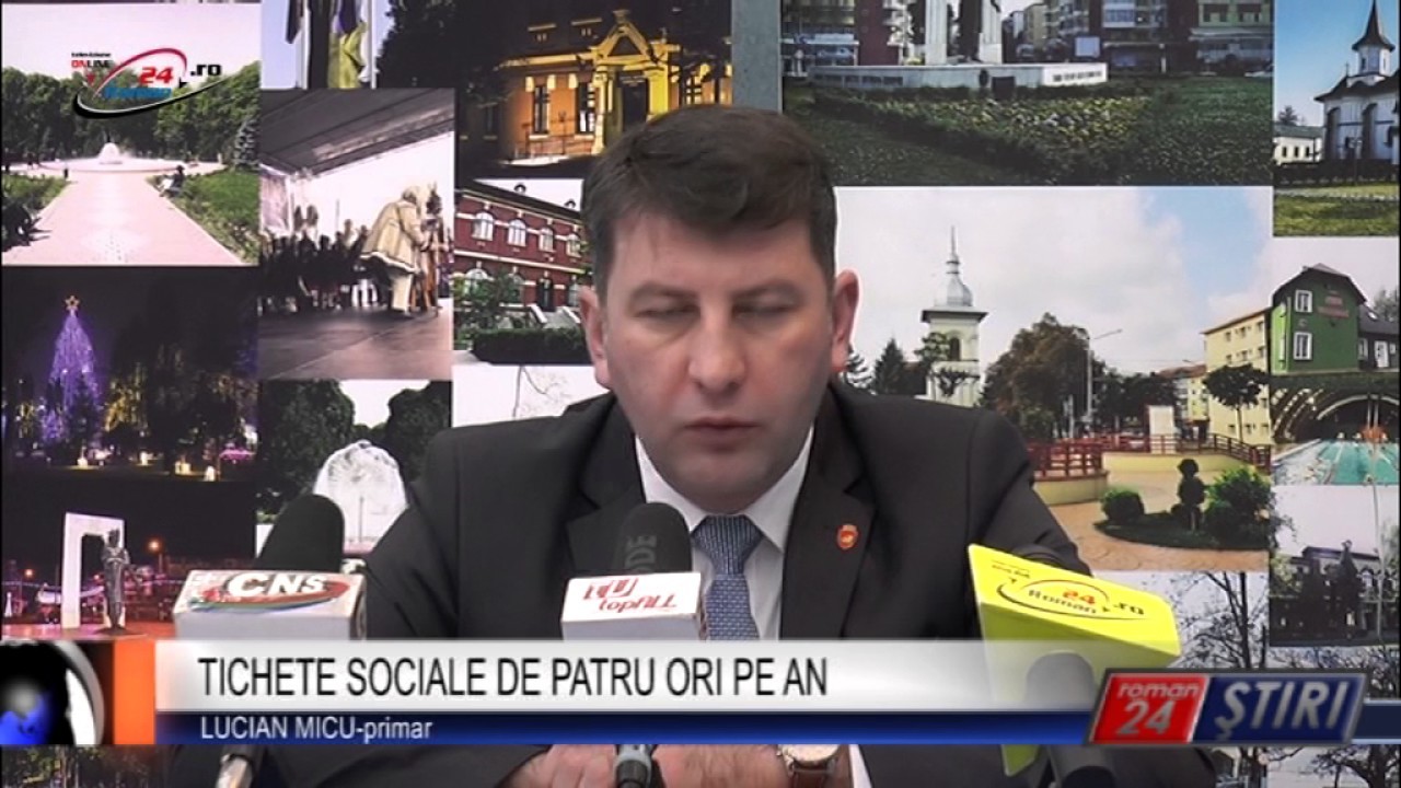 TICHETE SOCIALE DE PATRU ORI PE AN