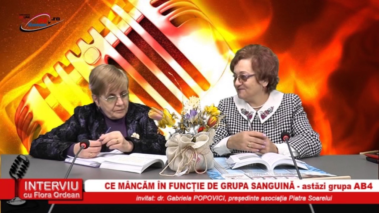 CE MANCAM IN FUNCTIE DE GRUPA SANGUINA – ASTAZI GRUPA AB4