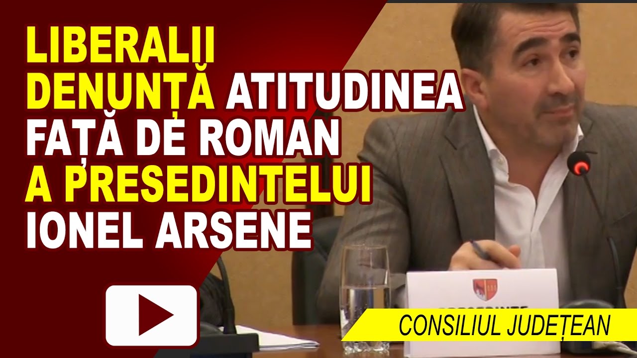 PREȘEDINTELE ARSENE ÎȘI BATE JOC DE ROMAN