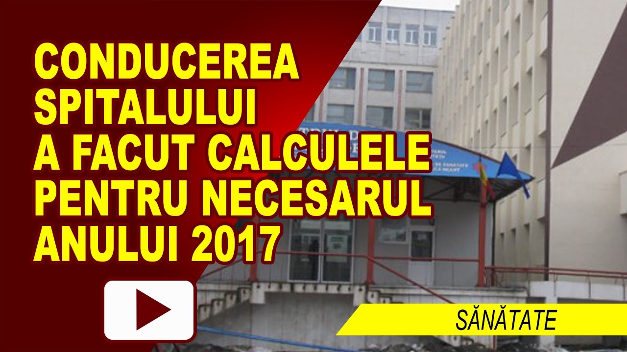 SE CREIONEAZĂ ȘI BUGETUL SPITALULUI