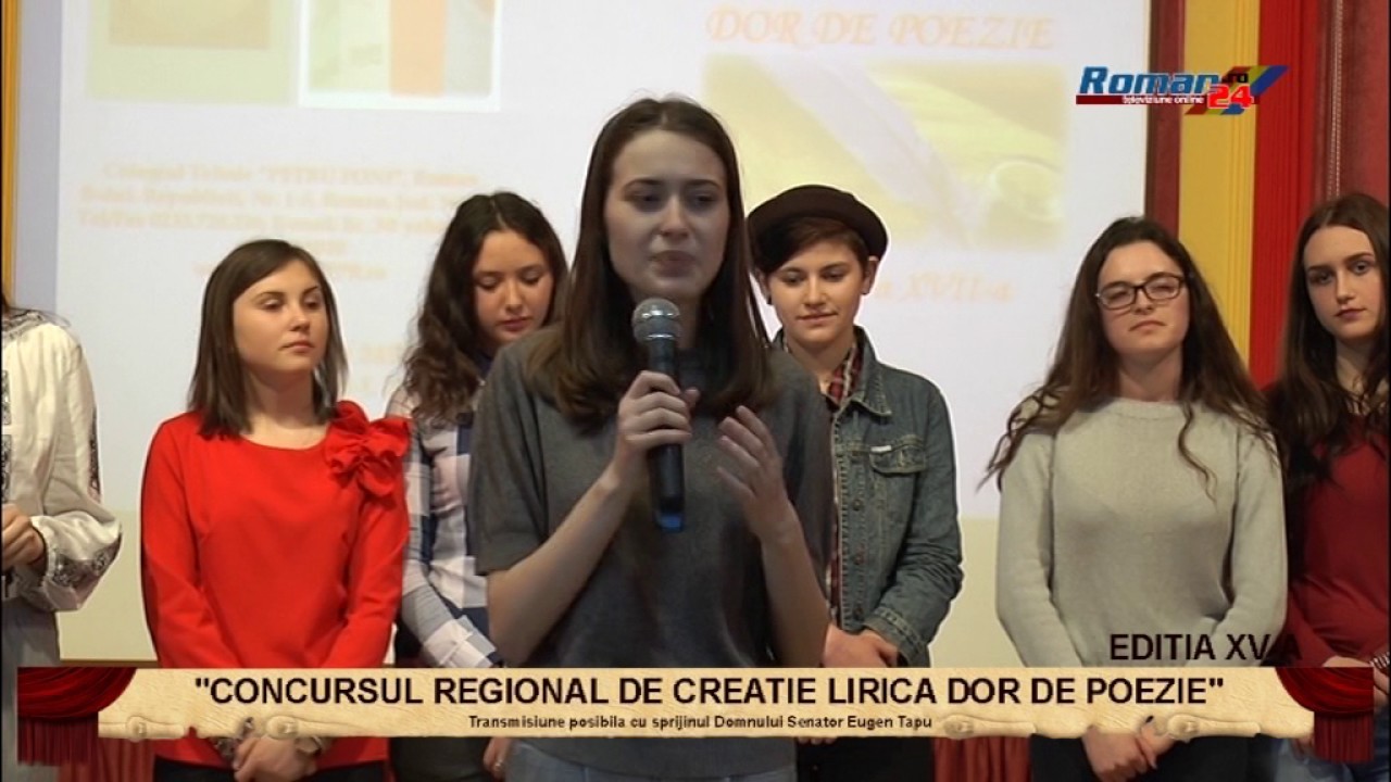 CONCURSUL REGIONAL DE CREATIE LIRICA DOR DE POEZIE