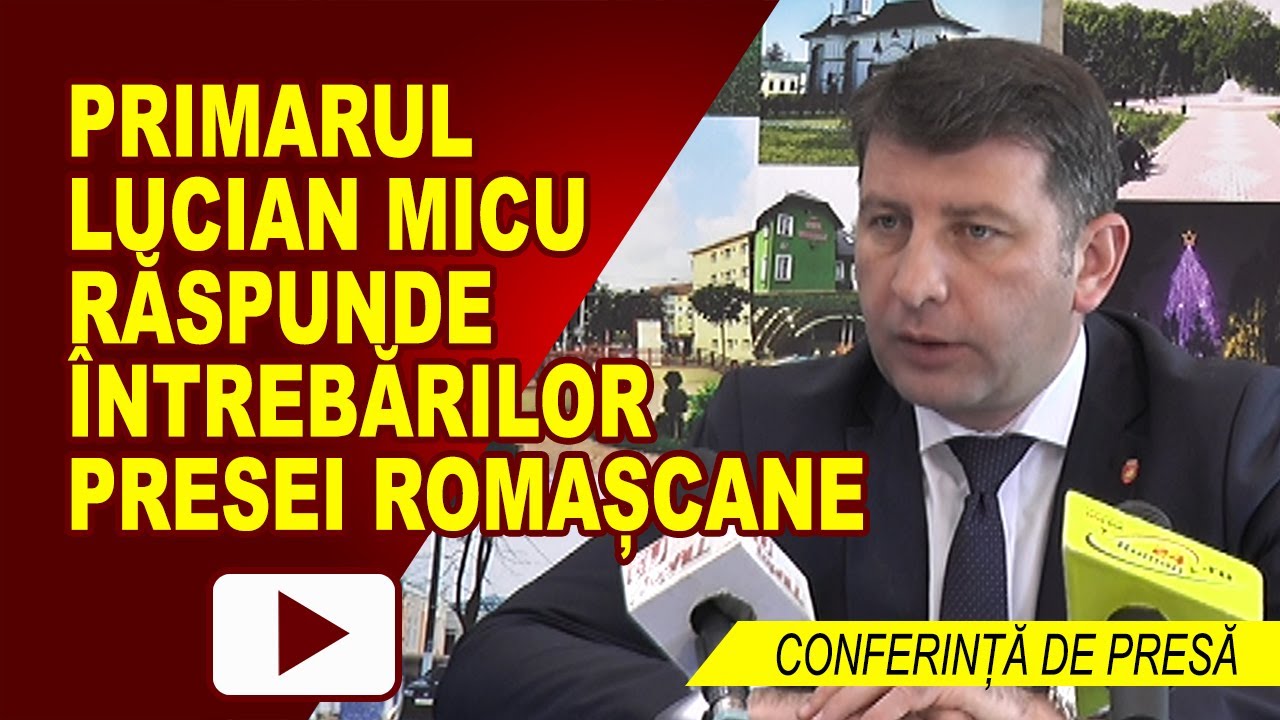 Conferinta de presa Primaria Roman 29.05.2017