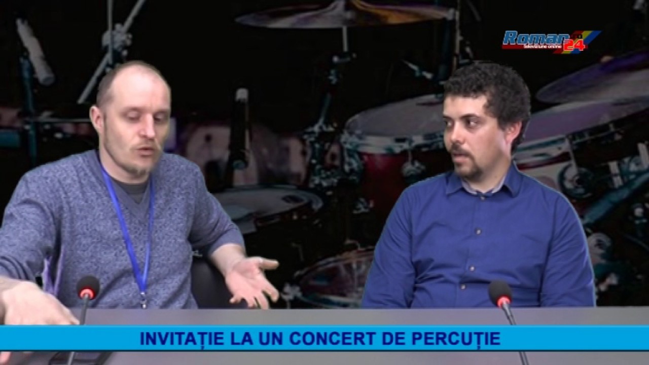 INVITATIE LA UN CONCERT DE PERCUTIE