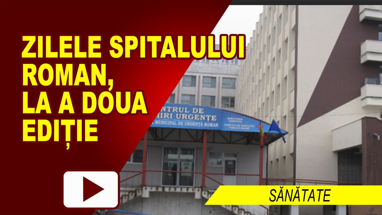 ZILELE SPITALULUI, LA A DOUA EDIȚIE