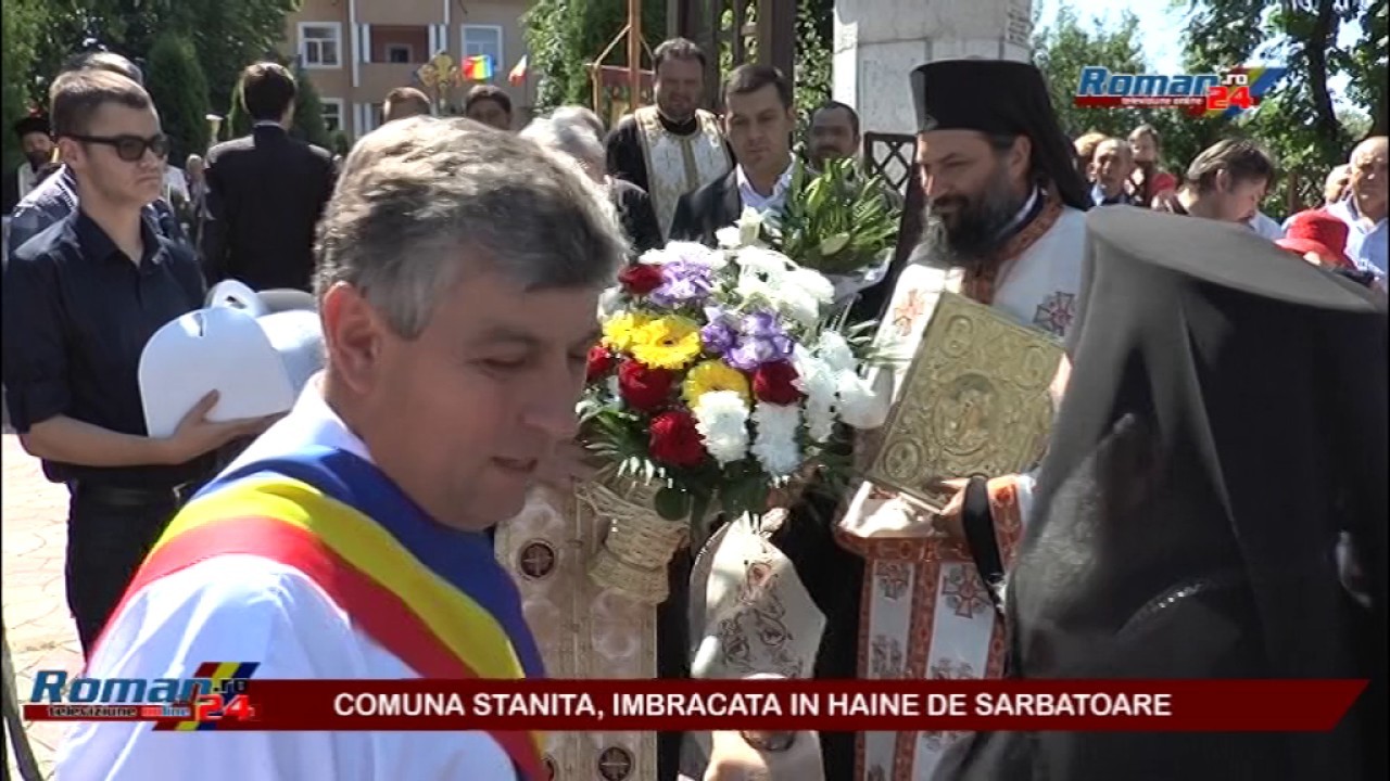 COMUNA STANITA, IMBRACATA IN HAINE DE SARBATOARE