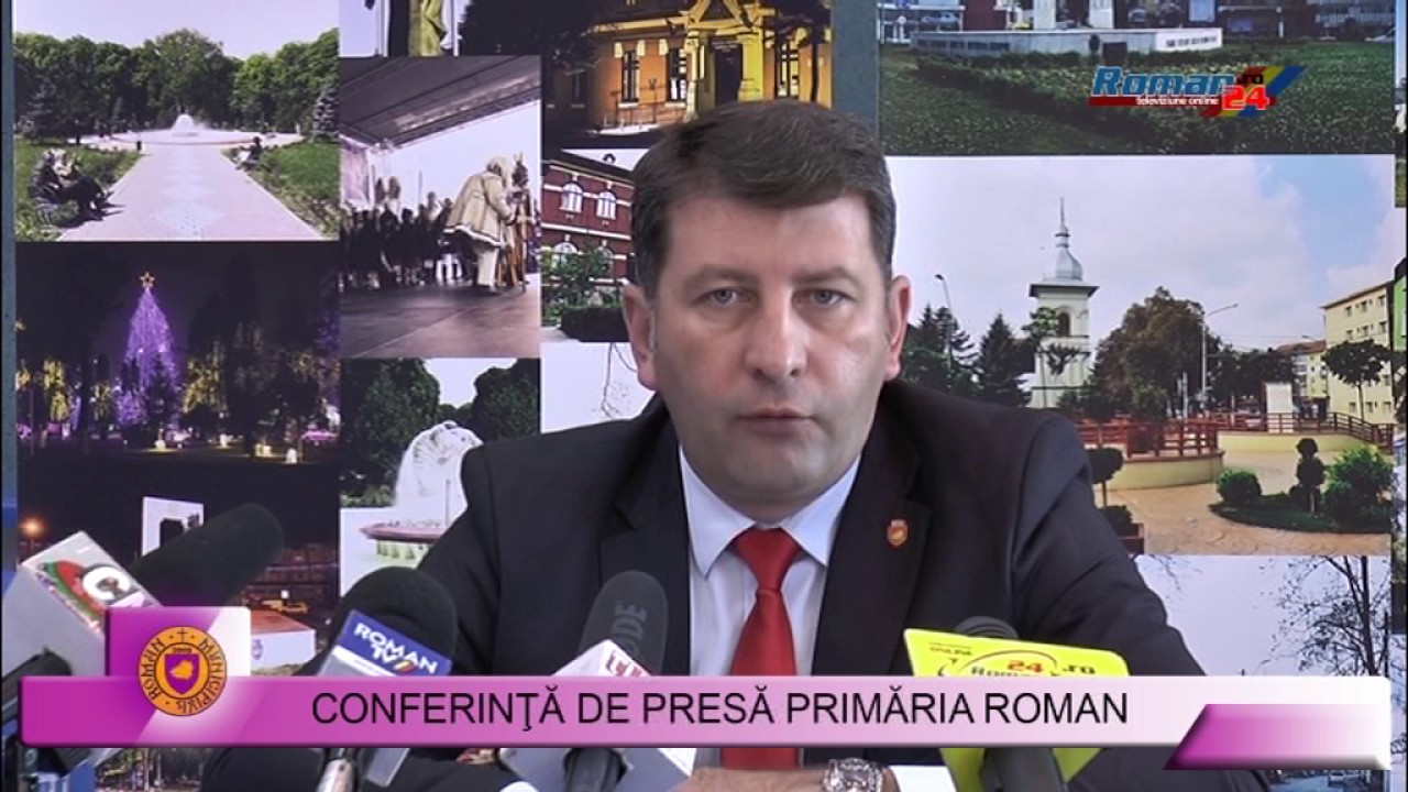 Conferinta de presa Primaria Roman 10.07.2017
