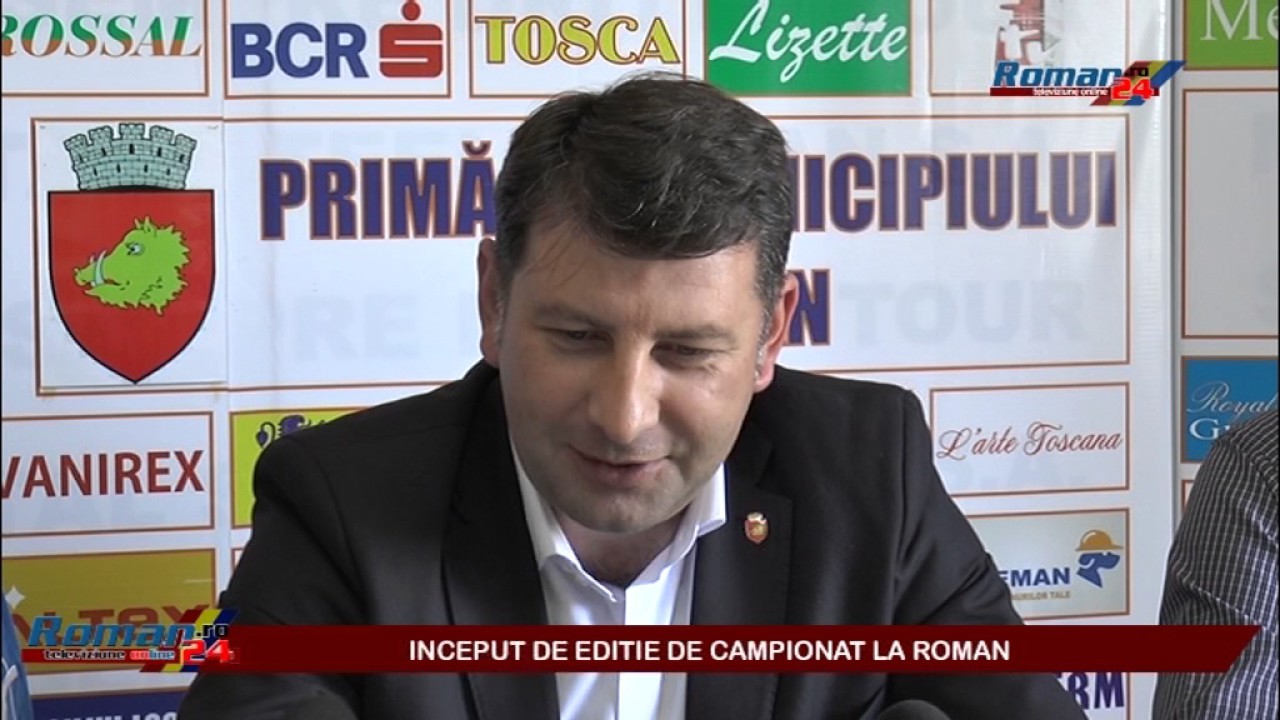 INCEPUT DE EDITIE DE CAMPIONAT LA ROMAN – CONFERINTA DE PRESA