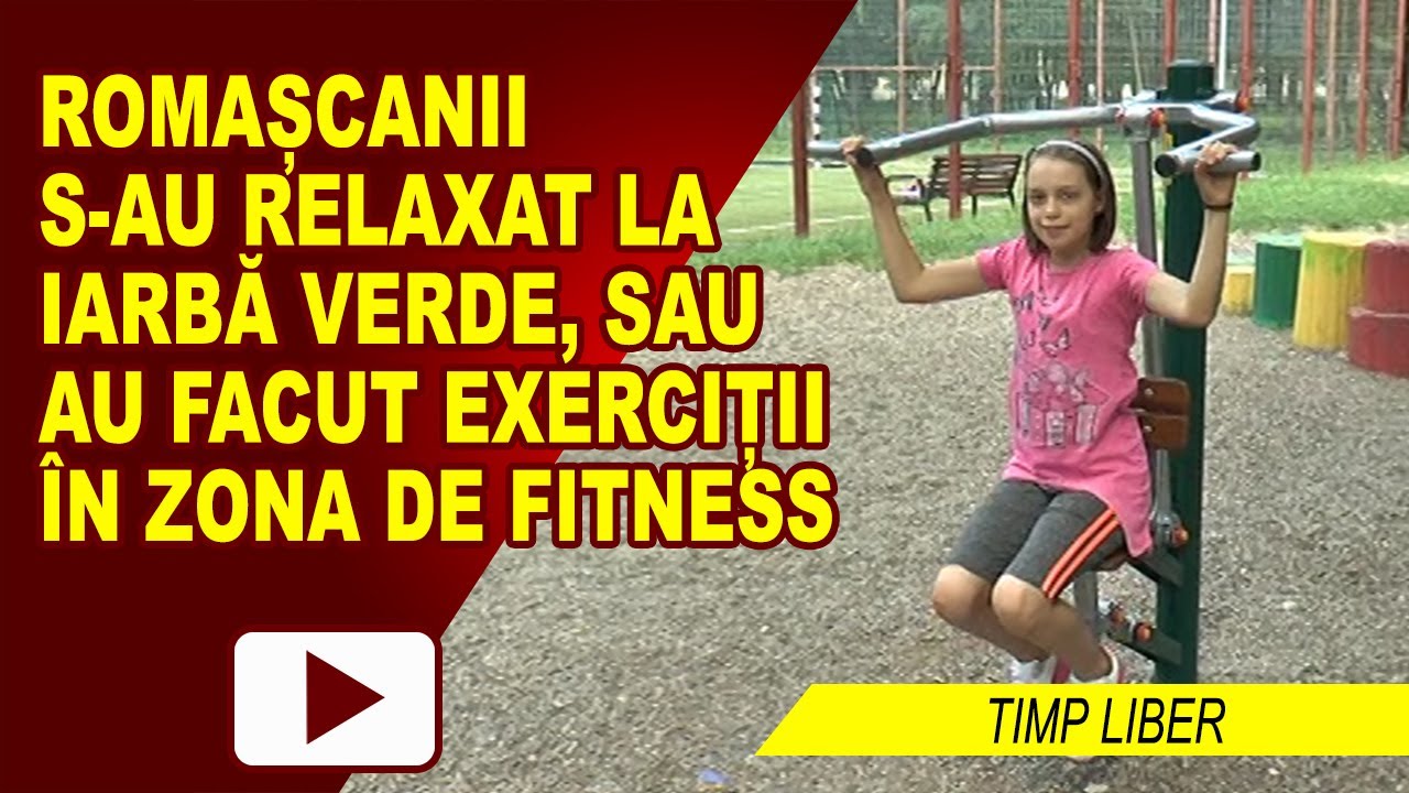 PICNIC ȘI FITNESS IN PARCUL MUNICIPAL