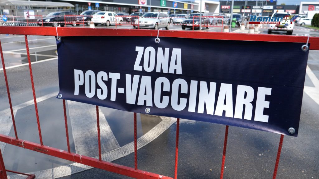 Mai multe persoane s-au vaccinat la Roman în cele 2 zile la centrele de tip Drive-Thru, în Neamț