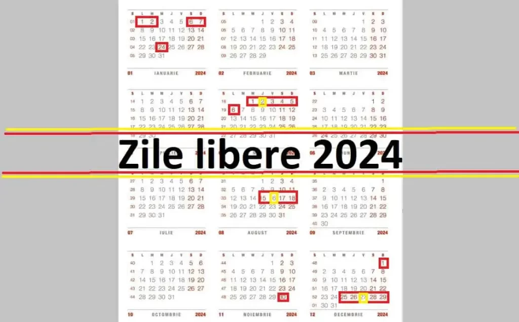 zile-libere-calendar-2024 roman 24