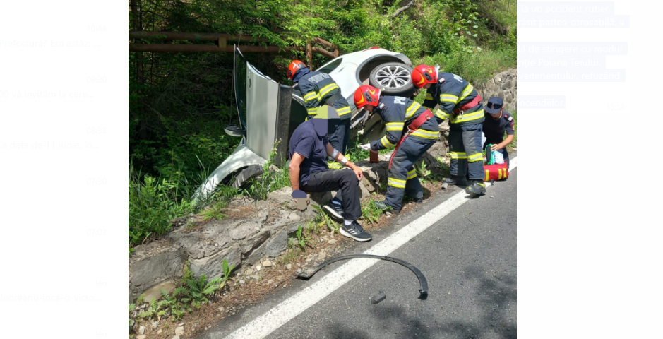 accident poiana teiului