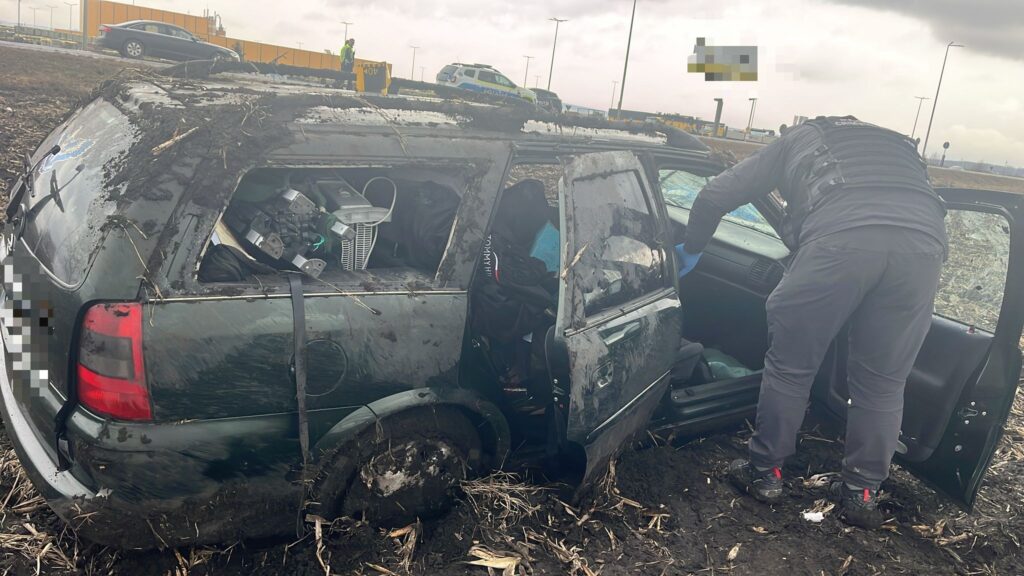 accident pe camp secuieni