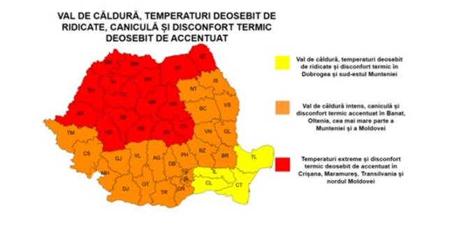 avertizare meteo