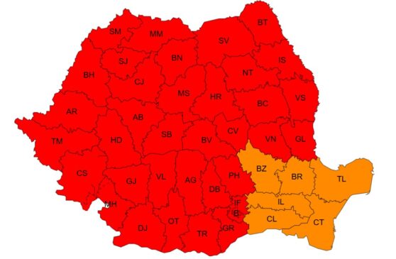 meteo cod rosu